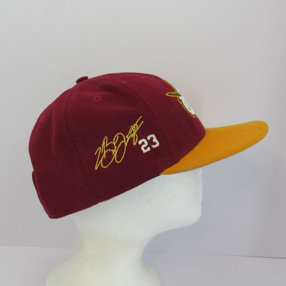 Cleveland Cavaliers New Era LeBron James 23 Wide Brim Adj Snapback Cap Hat - Picture 4 of 11